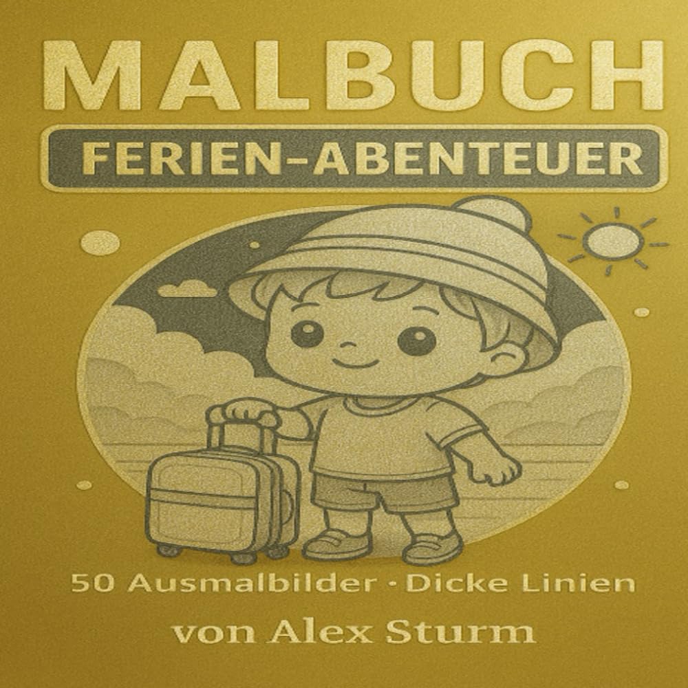 MALBUCH: Ferien-Abenteuer