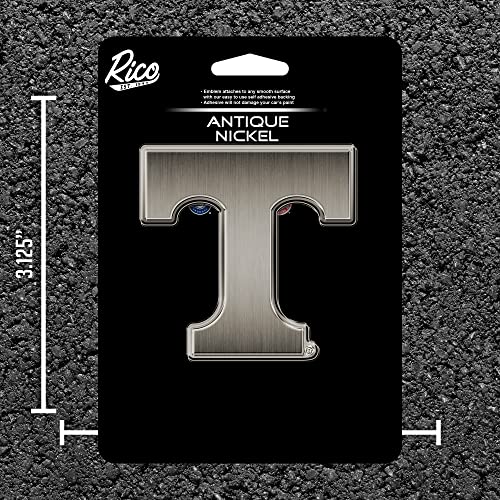 Image of NCAA Standard Antique Nickel Auto Emblem for Car /Truck /SUV