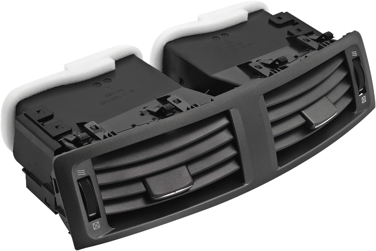 55670-53010 Center Dash Air Vent Panel Instrument AC Heater Compatible with Toyota Lexus IS250 IS350 IS F 2006-2009, Dashboard Air Conditioning Outlet With Hand Wheels