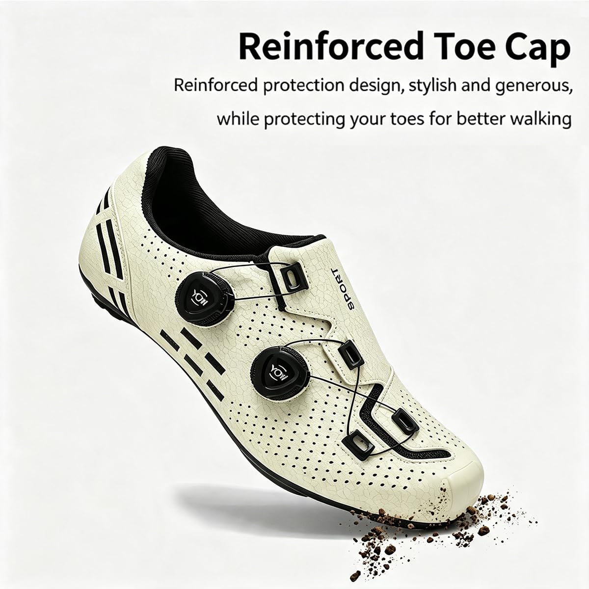 Zapatilla de Ciclismo Hombre Mujer, Zapatos Bicicleta Spinning