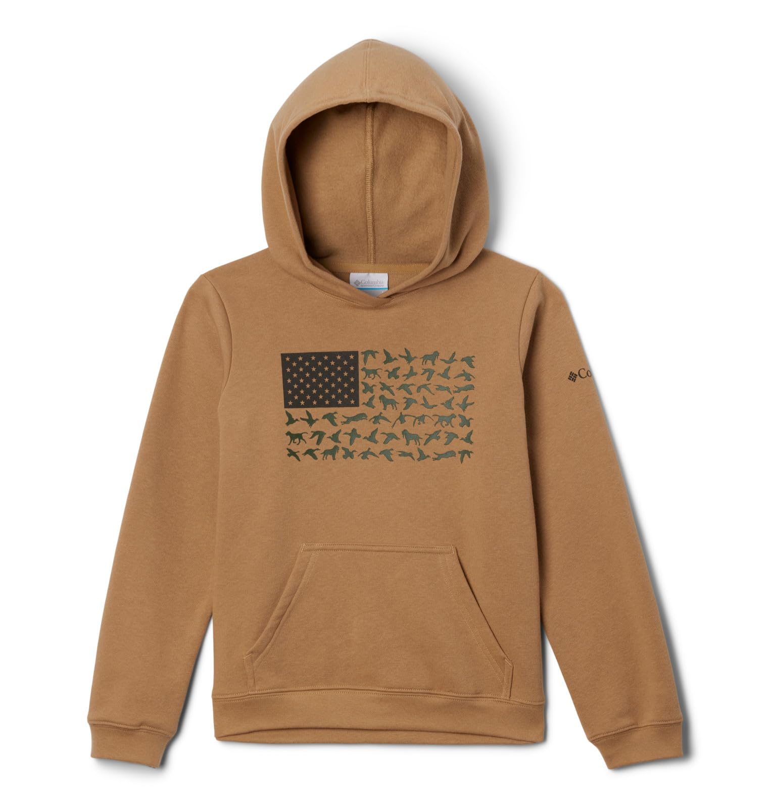Columbia PHG Hunt Flag Hoodie Sudadera con Capucha para Niños