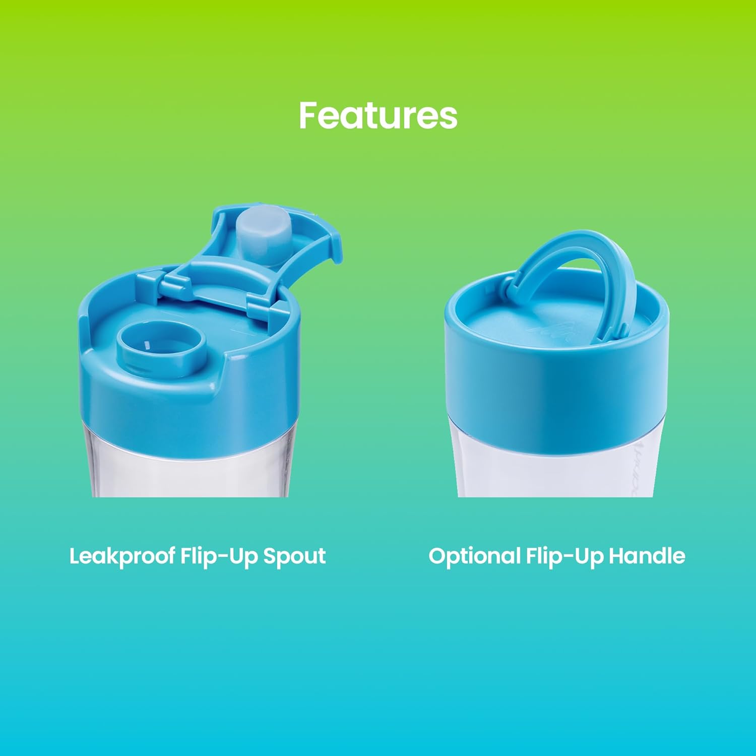 The World’s First Drink-And-Play Water Bottle | Sensory Fidget Stress ADHD Kids Tweens Teens Vortex Cyclone Tornado In STEM Science Connector Tube Toy | Clear BPA-Free Tritan Plastic 21 oz - Image 8