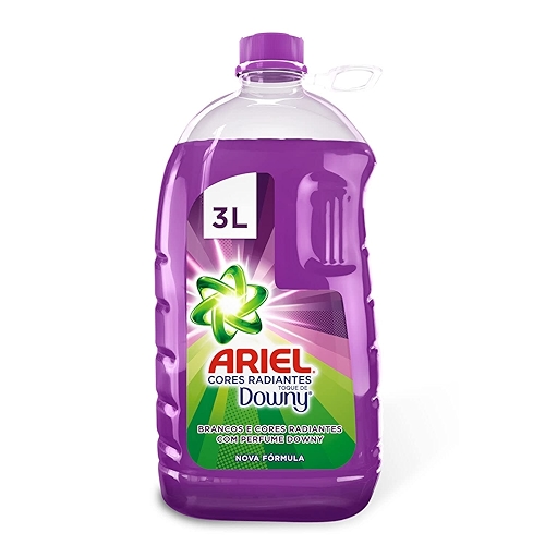 Ariel Sabão Líquido Cores Radiantes Toque de Downy 3L