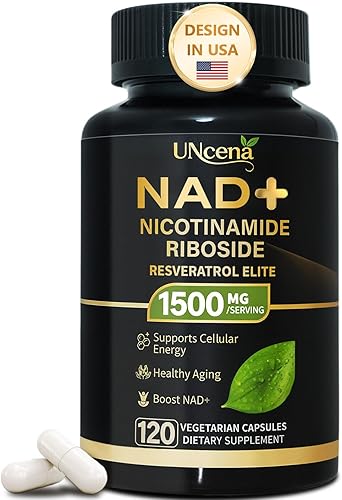 Miniatura 10 de Suplemento NAD 1500mg - NAD+ Liposomal Ribósido de Nicotinamida con Resveratrol, NAD Plus Potenciador - Apoyo a la Salud Celular, Resistencia