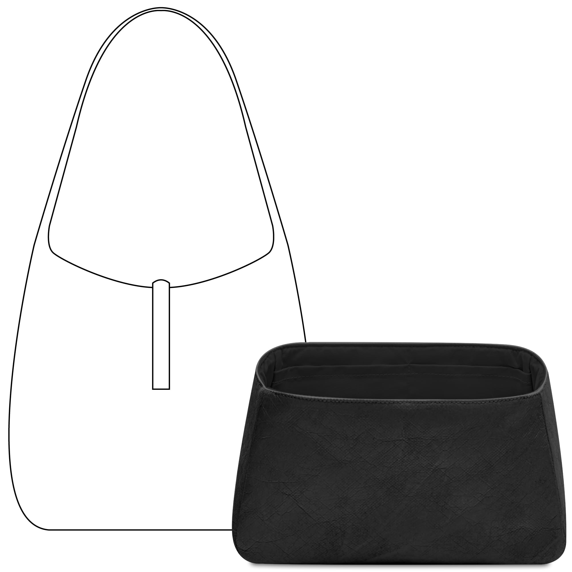 Amazon.com: FANJI Project Handbag Organizer Insert for YSL Le 5 à