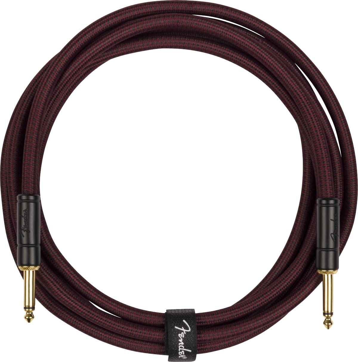Fender Limited Edition Deluxe 10' Tweed Cable, Oxblood, 3.048 meter - Image 2