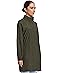 Eileen Fisher Light Cotton Nylon Stand Collar Long Coat - #2 of 5
