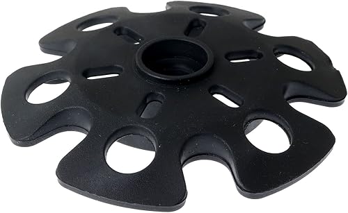 Miniatura 2 de Cesta de copo de nieve DZS ELEC 6 piezas de caña de trekking cesta de copo de nieve negro extraíble cesta de esquí al aire libre campamento