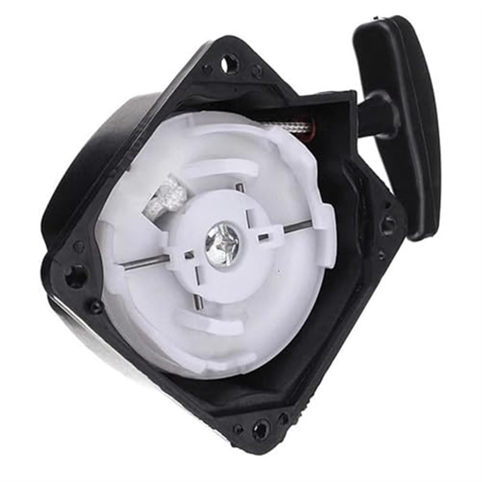 para desbrozadora, cortacésped, cortacésped, Piezas de 80 mm, arrancador de Retroceso Negro