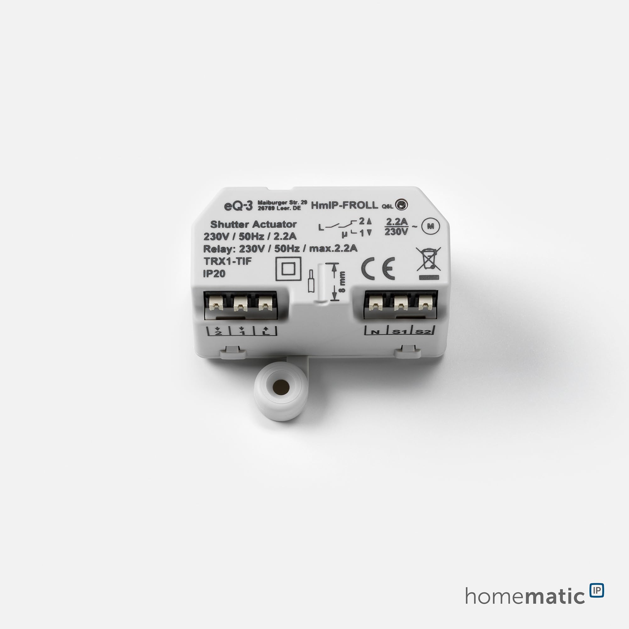 Homematic IP Access Point 2 + 5x Rollladenaktor – Unterputz, Smart Home, Digitale Steuerung für 5 Rollläden per App, Alexa & Google Assistant, elektrische Rolladen smart nachrüsten
