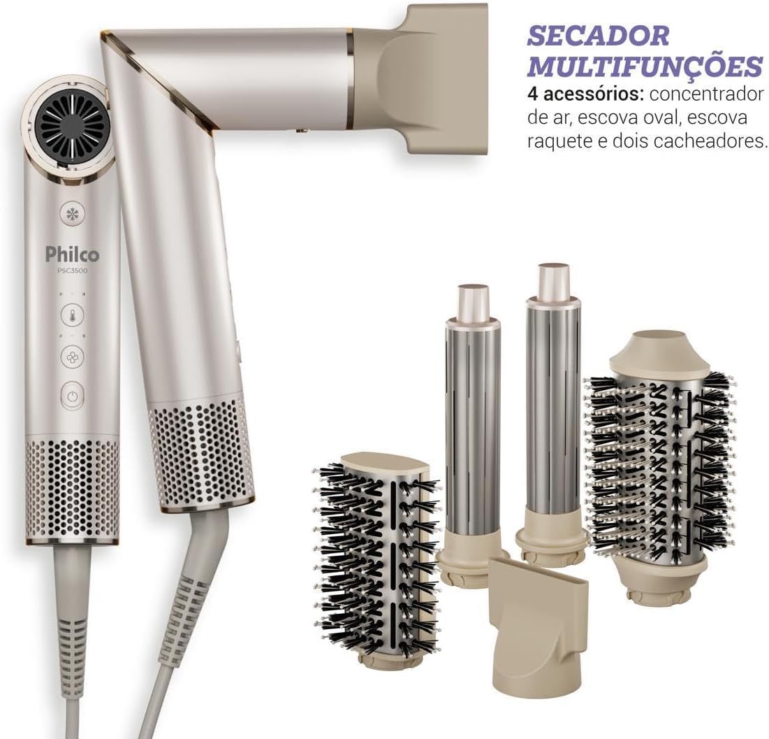 Secador de Cabelos Philco 4 em 1: Review Testado por 7 Dias