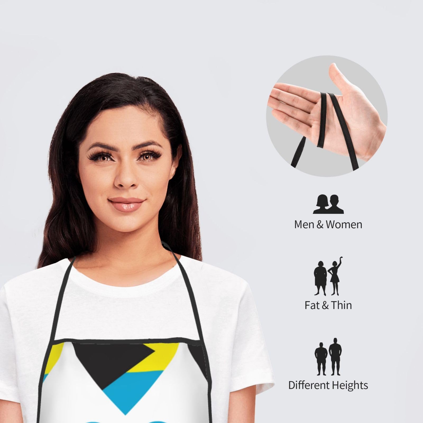Tablier de cuisine unisexe avec drapeau canadien pour homme et femme