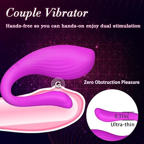 Miniatura 2 de Bragas vibratorias con aplicación y control remoto, vibrador portátil, Healexcer Smartphones Dual Motors Juguetes sexuales para adultos para