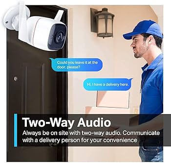 TP-Link Tapo C310 Outdoor Surveillance Camera, WiFi IP Camera, 3MP High Resolution, 30 m Night Vision, Motion Detection, IP66 Waterproof, Alarm Notification, Two Way Audio, Supports Alexa and Google : Tp-Link: Amazon.de: