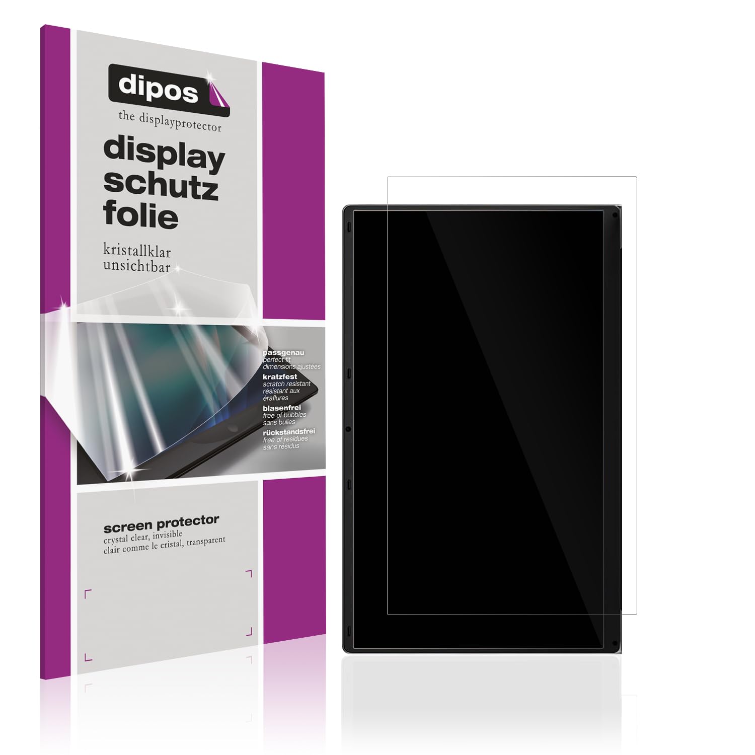 dipos 2x Film protection écran pour jumper laptop 15.6 Zoll