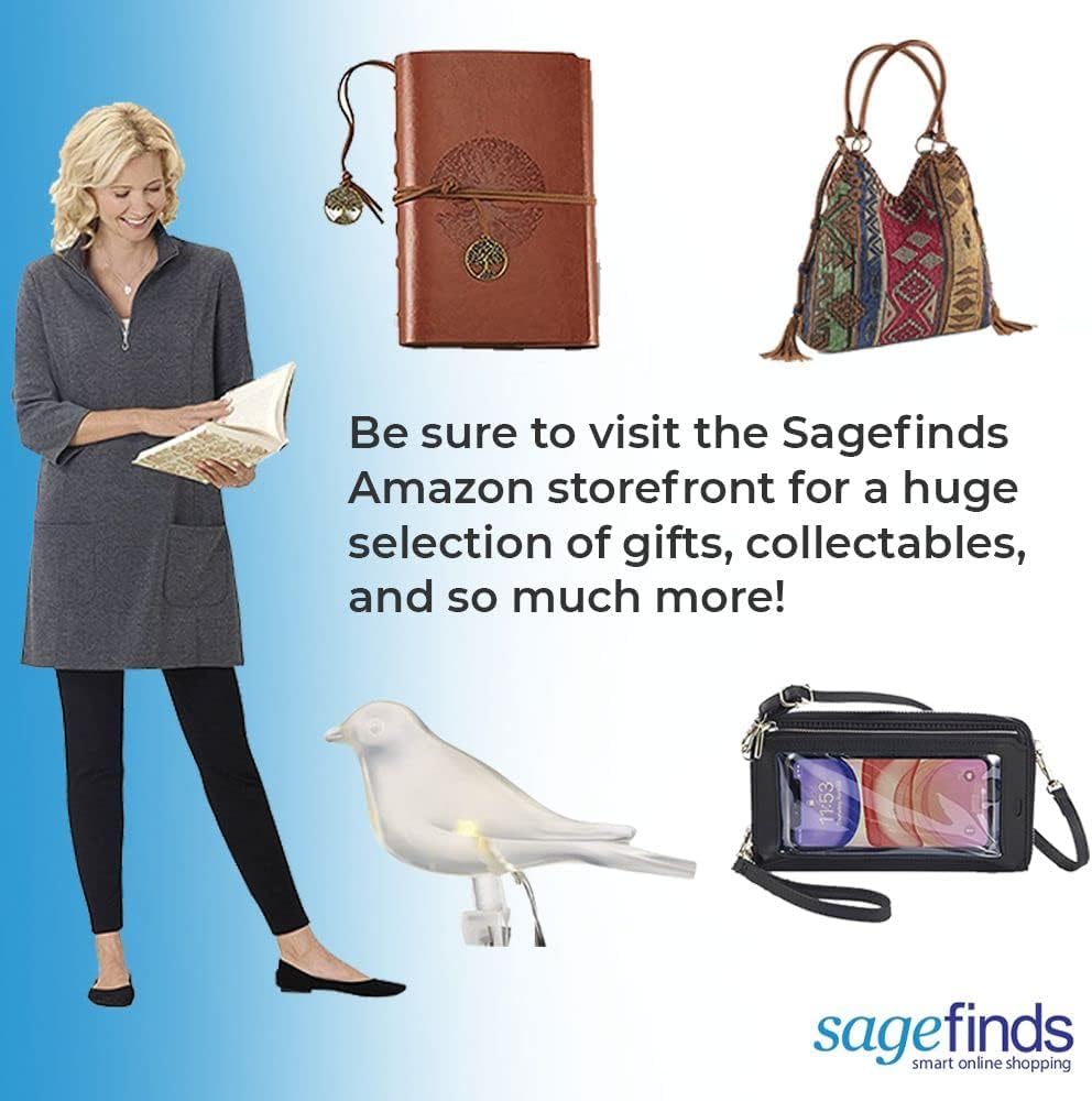 SAGEFINDS Steampunk Key Canvas Handbag | Crossbody Shoulder Purse for Women | Messenger Bag with Top Handles | Adjustable and Detachable Body Strap | Hobo with Multi Pockets | 14” x 10” - Image 9