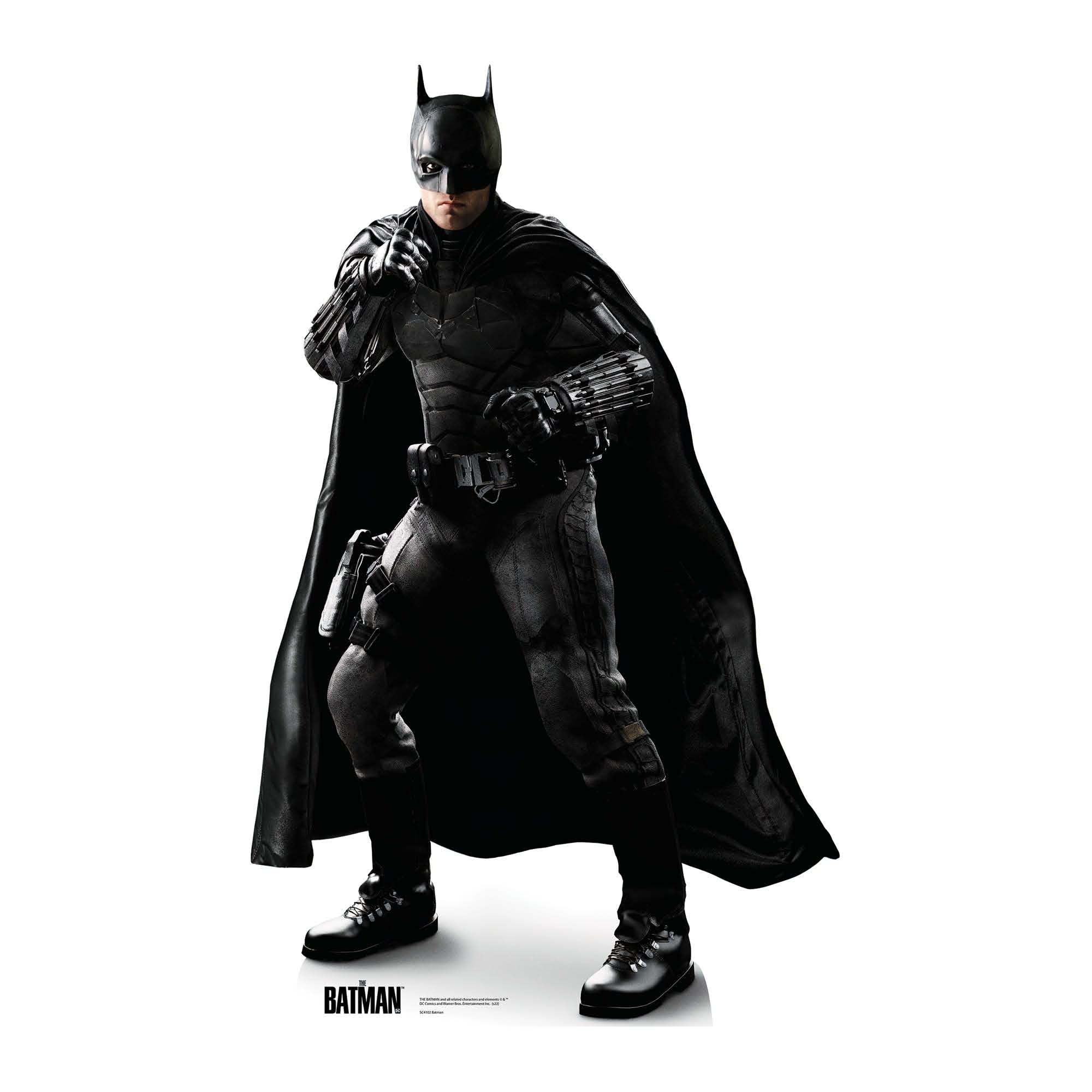 Star Cutouts SC4102 Batman Star Mini Robert Pattinson The Batman Cardboard Cutout – Great for Birthdays, Gifts, Parties & Fans