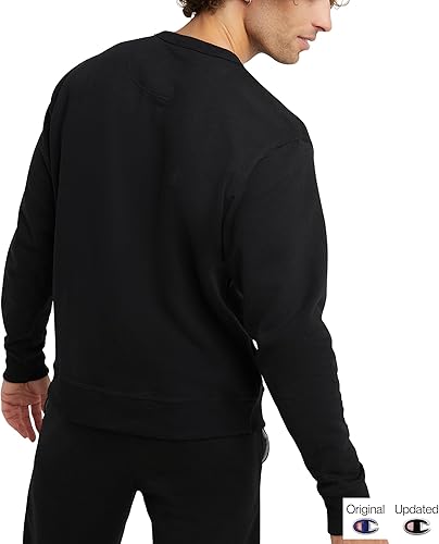 Miniatura 2 de Champion Sudadera de forro polar Powerblend para hombre, sudadera de cuello redondo (regular o grande y alto)