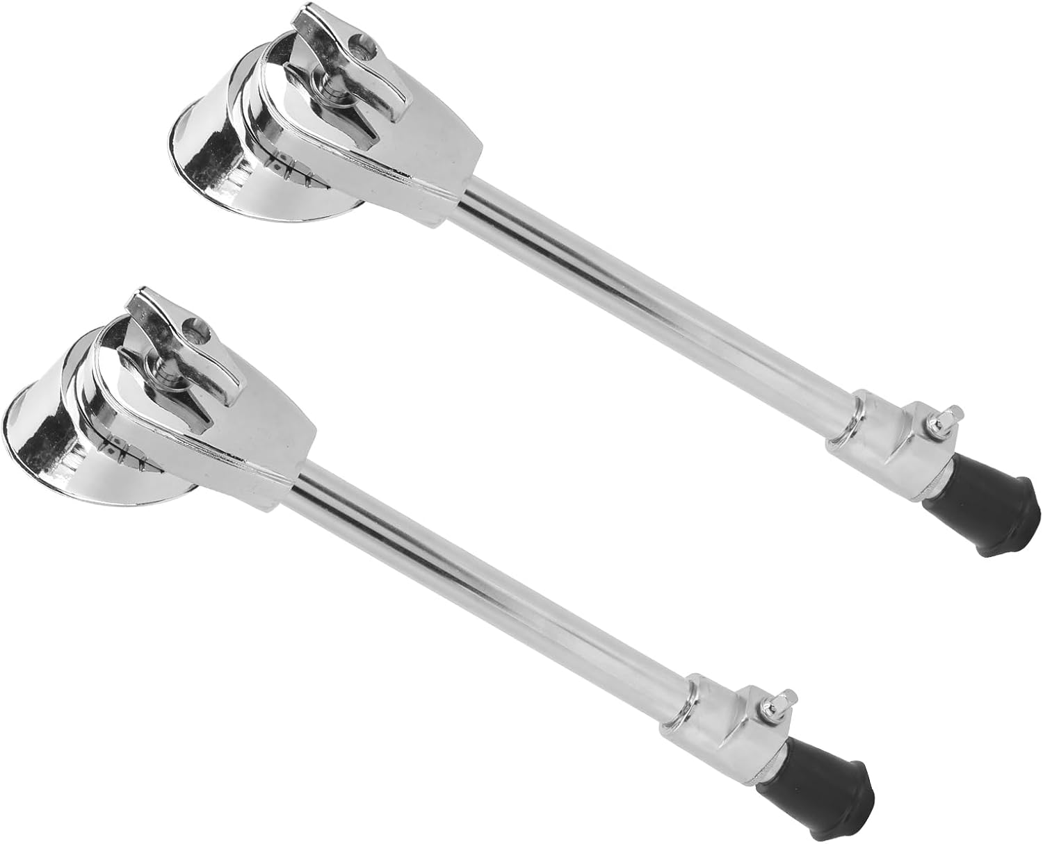 Restokki Pair Bass Drum Leg with Fixed Bracket Stable for Percussion Instrument