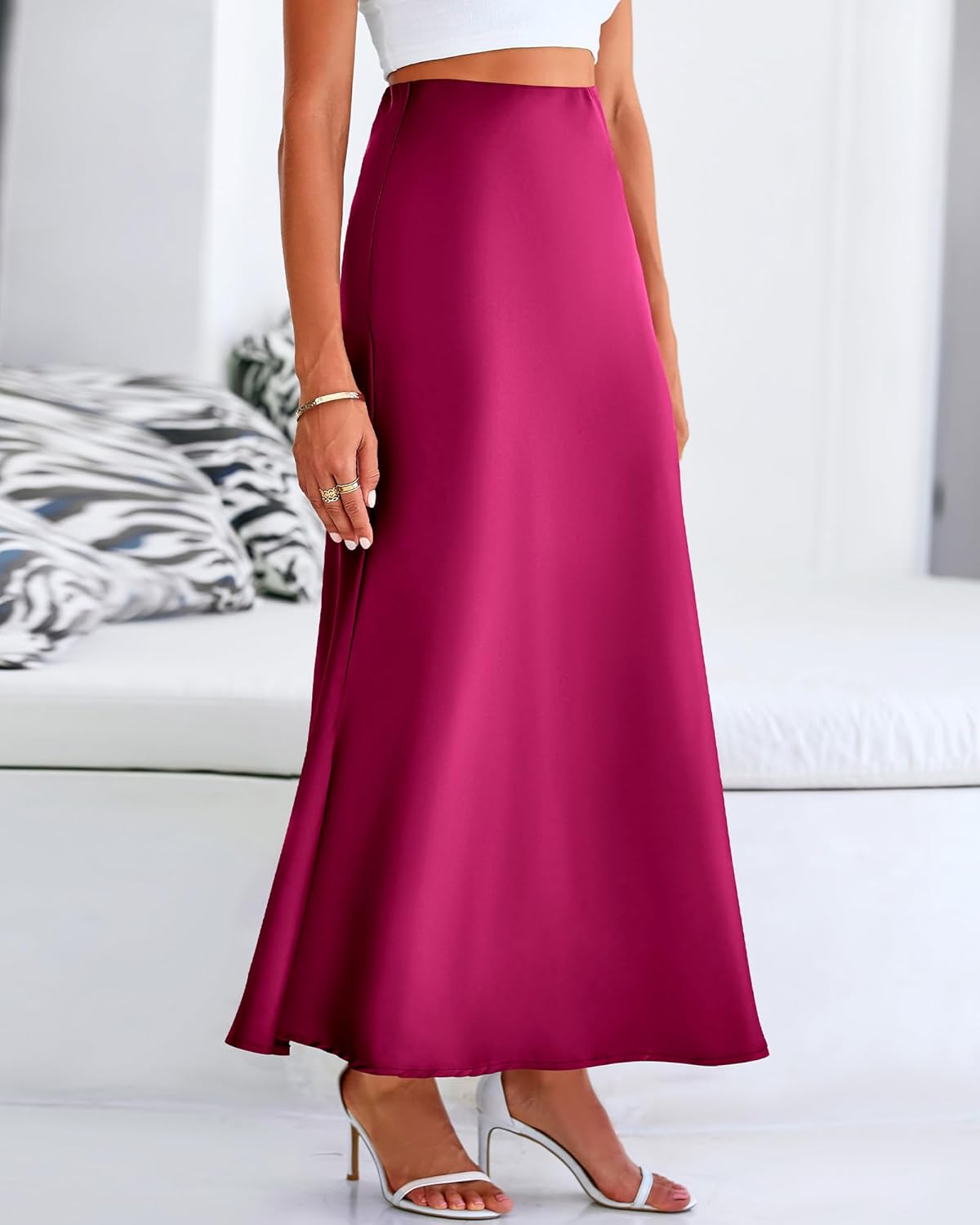 BTFBM Womens Spring Skirts 2026 Business Casual Clothes High Waisted Cocktail Party Wedding Guest Mermaid Maxi Skirt - Image 7