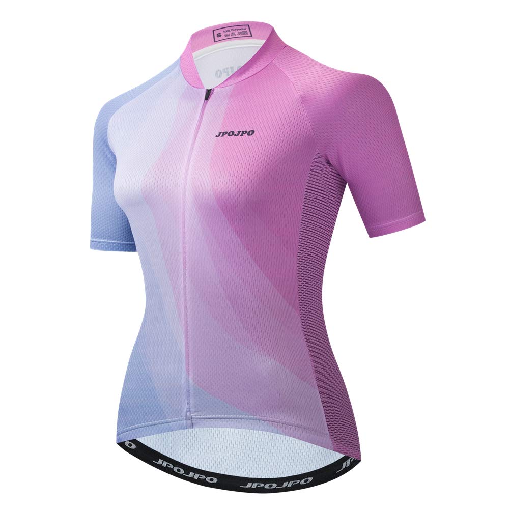 Fahrradtrikot für Damen, Sommer, kurze Ärmel, Radbekleidung