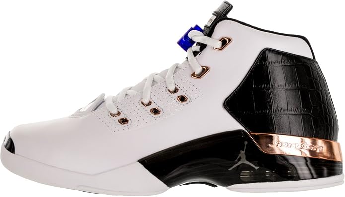 Amazon.com: Jordan Nike Air 17 Retro - Moneda de cobre para hombre, color  blanco y negro, real/metálico 832816-122, blanco, 10.5 : Ropa, Zapatos y  Joyería