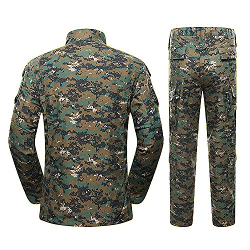 Hanstrong Gear Military Tactical Mens Hunting Combat Bdu Uniform Suit Shirt & Pants With Belt Aor2  thumb #2