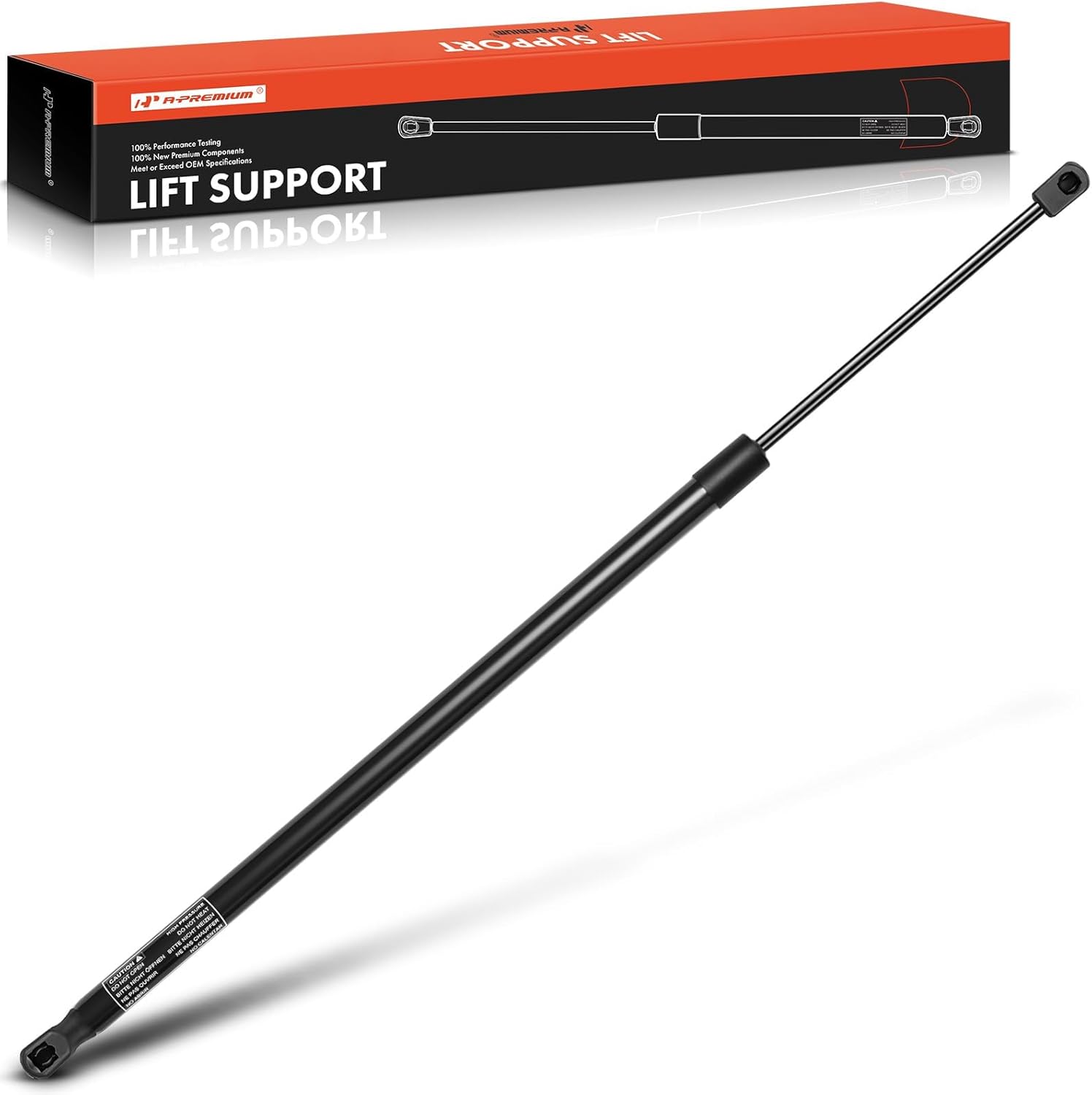 A-Premium Front Hood Lift Support Strut Shock Compatible with Select GMC Models - Acadia 2007 2008 2009 2010 2011 2012 Sport Utility - Replace# 25796761, 25796762