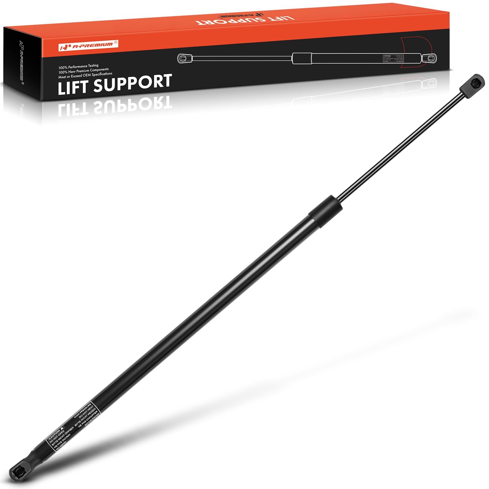 A-Premium Front Hood Lift Support Strut Shock Compatible with Select GMC Models - Acadia 2007 2008 2009 2010 2011 2012 Sport Utility - Replace# 25796761, 25796762