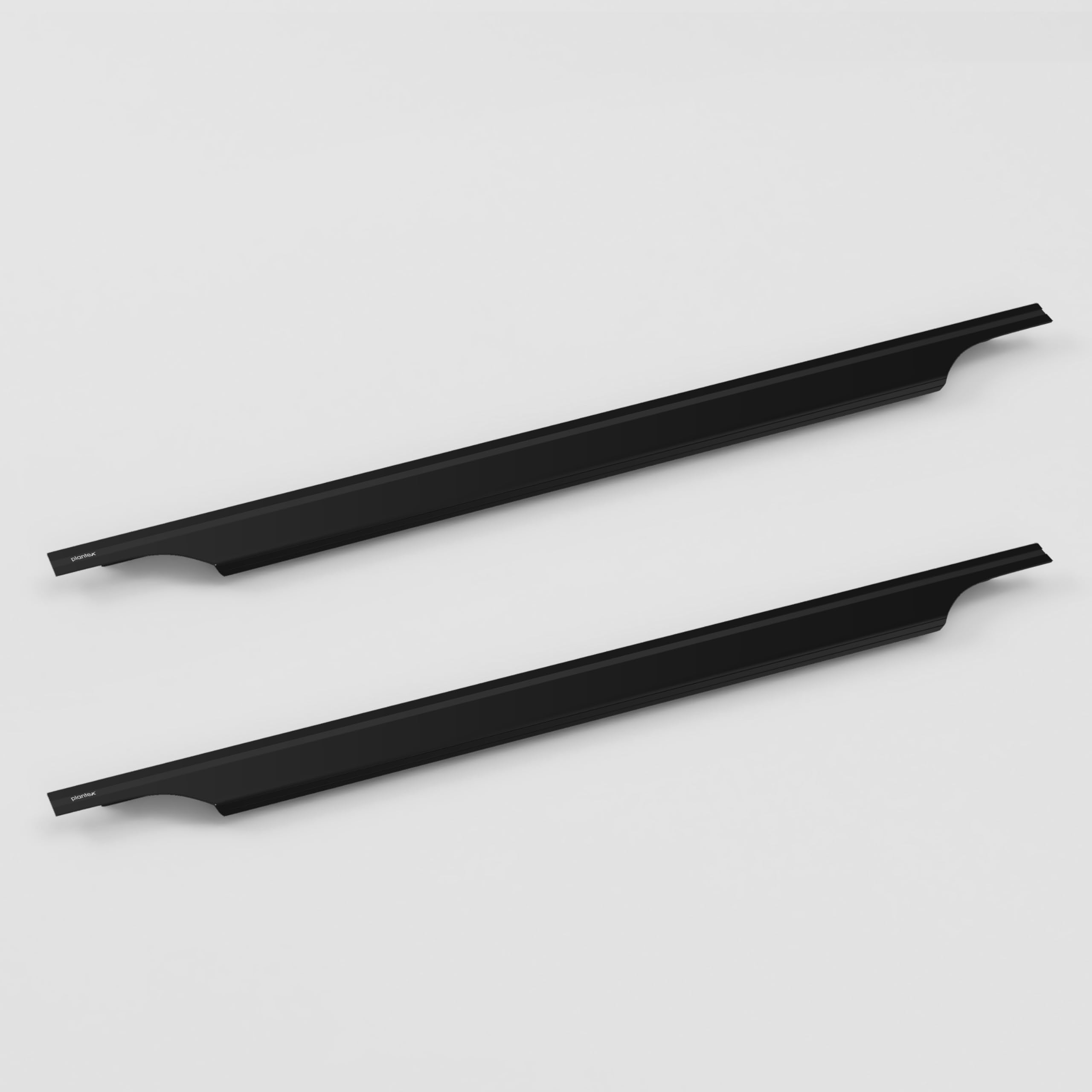 Plantex Profile Handles - Black Kitchen Drawer Pulls -13 Plantex Profile Handles - Black Kitchen Drawer Pulls -13