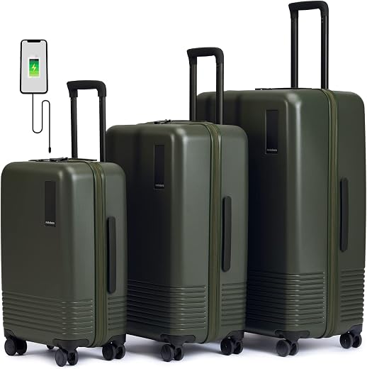 MOKOBARA Iconic Range The Set of 3 Polycarbonate Hard Shell Luggage 79Cms Cabin, Small Medium &amp; Large Size German Makrolon...