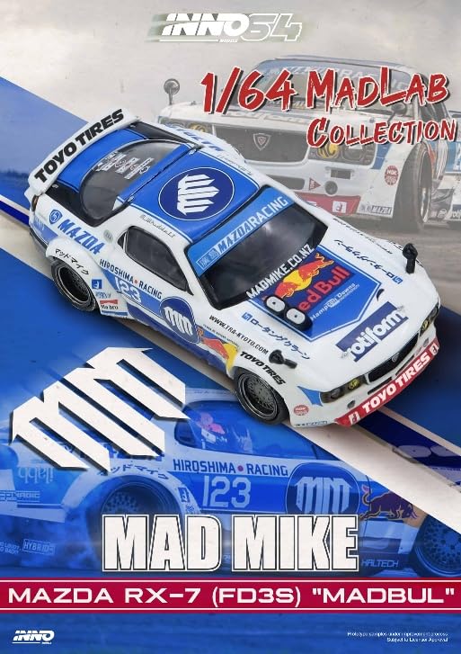 Amazon | イノモデル (Inno Models) 1/64 マツダ RX7 (FD3S) PANDEM