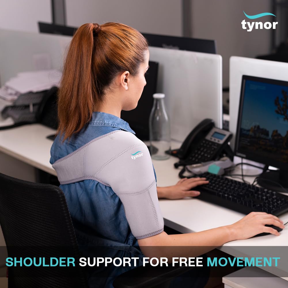 TYNOR Soporte de Hombro (Neo) Gris Universal Talla 1 Unidad