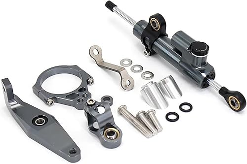 Miniatura 1 de Kit de soporte de montaje para amortiguador estabilizador de dirección de fibra de carbono para Yamaha MT09 MT-09 2021 2022 2023 para motocicleta de