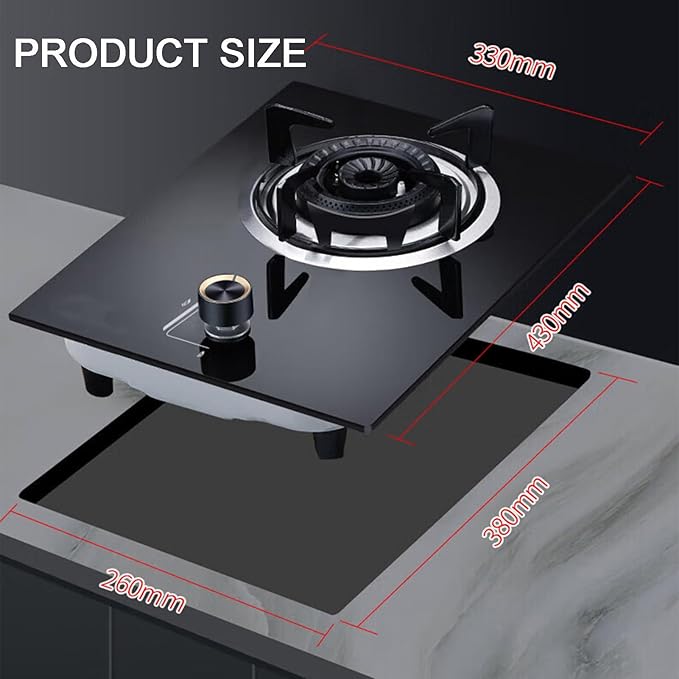 Estufa de Gas 1 Puesto 43x33 cm Empotrable miniatura 3