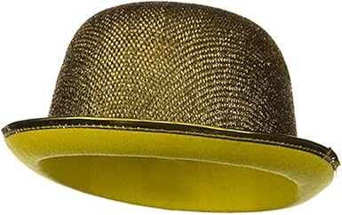 Gold derby hat Clearance