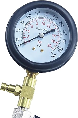 Miniatura 7 de Herramienta de prueba de amortiguador de aire automotriz general Probador de fugas de suspensión de aire Amortiguador de choque de aire para