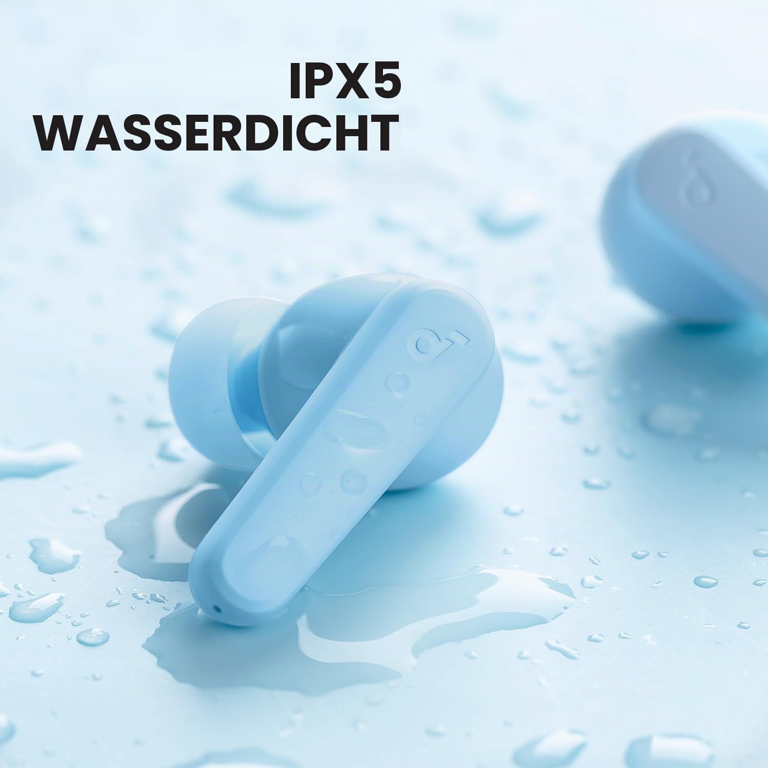 soundcore Anker P20i True Wireless Earbuds, 10-mm-Treiber mit großem Bass, Bluetooth 5.3, 30 Stunden Lange Spielzeit, IPX5 wasserdicht, 22 voreingestellte EQs(Generalüberholt)