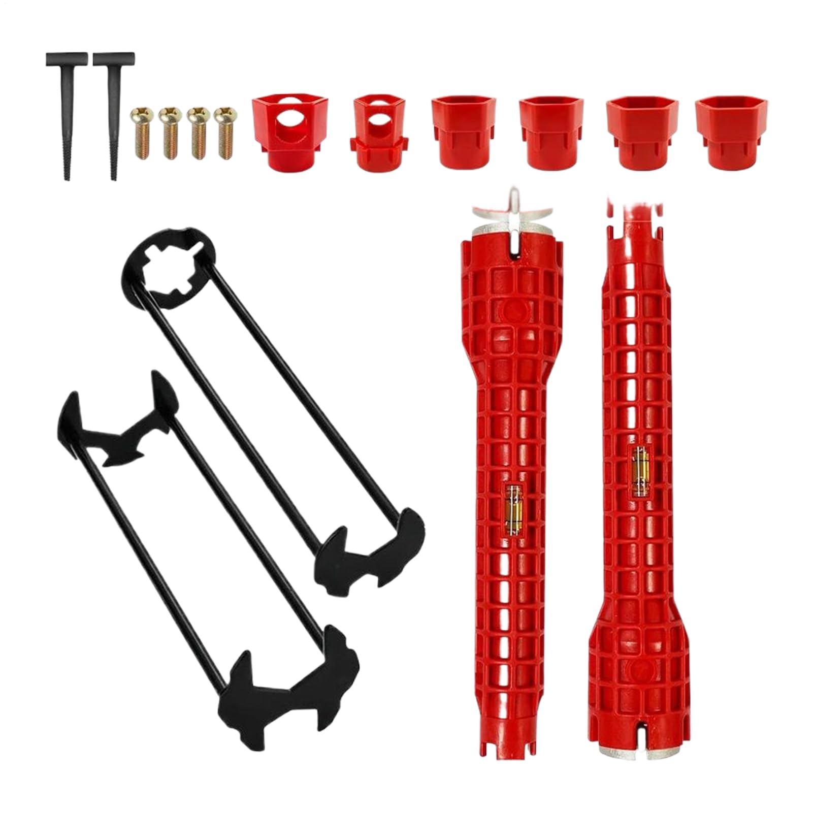 Générique Jeu De Clés Pour Robinet, Outil De Démontage De Mitigeur De Cuisine, Kit De Série Pour Démonter Les Robinets De Baignoire, Lavabo, Cuisine Et Salle De Bains