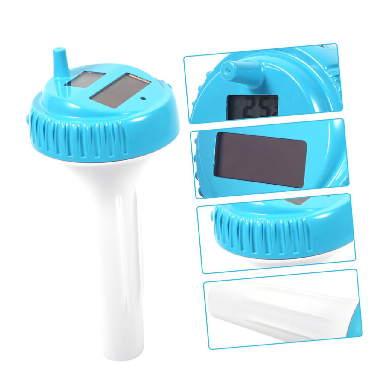 Termometro Galleggiante Per Piscina e Spa Sensore Display Facile Da Leggere Monitor Temperatura Wireless