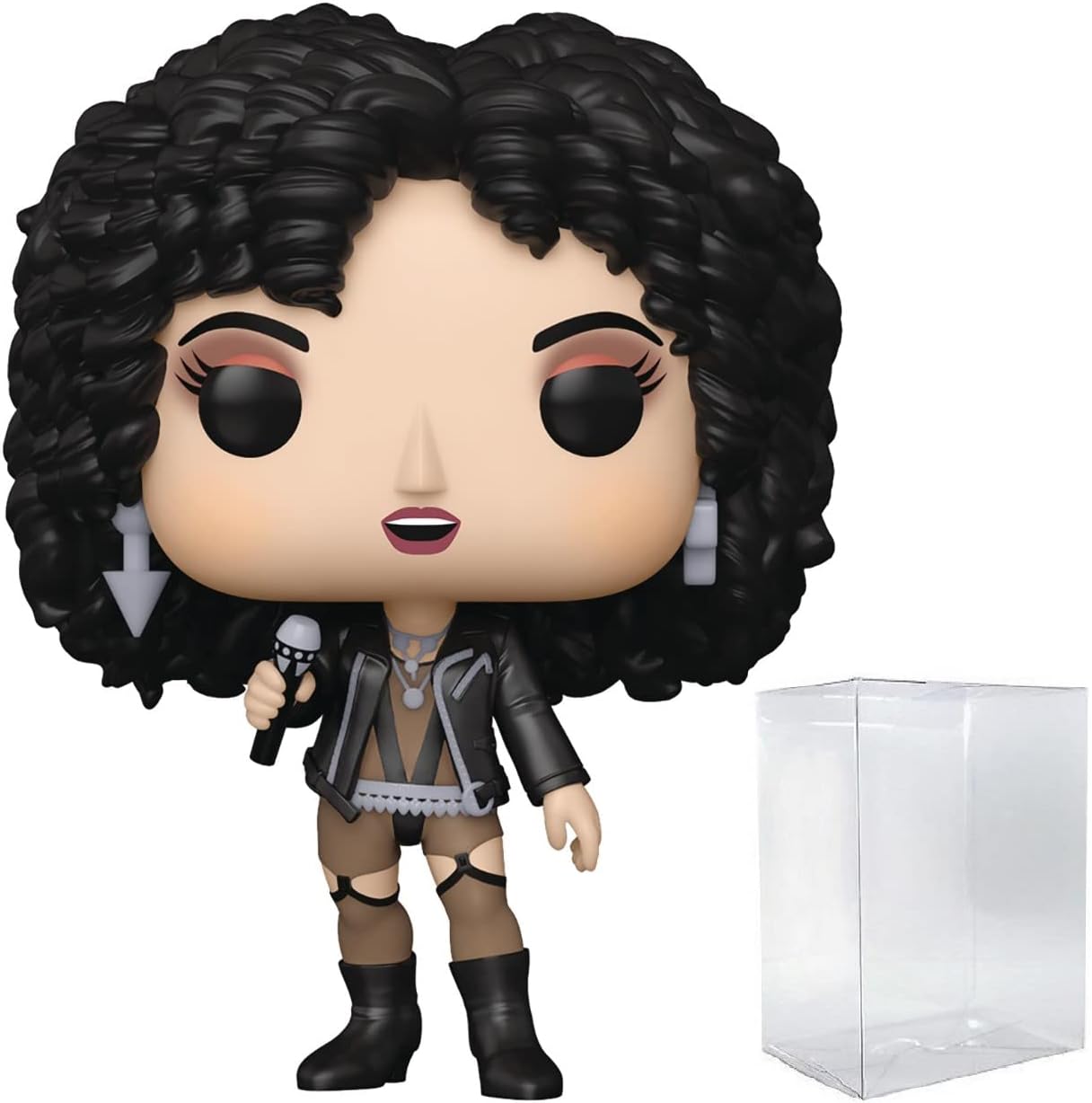 POP Rocks: Cher - If I Could Turn Back Time Funko Vinyl Figure (Bundled with Compatible Box Protector Case), Multicolor, 3.75 inches