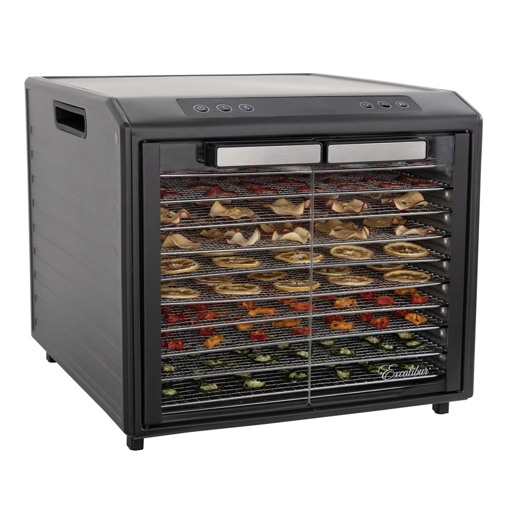 Déshydrateur Excalibur Sélect 10 plateaux Inox - DH10SCSS13