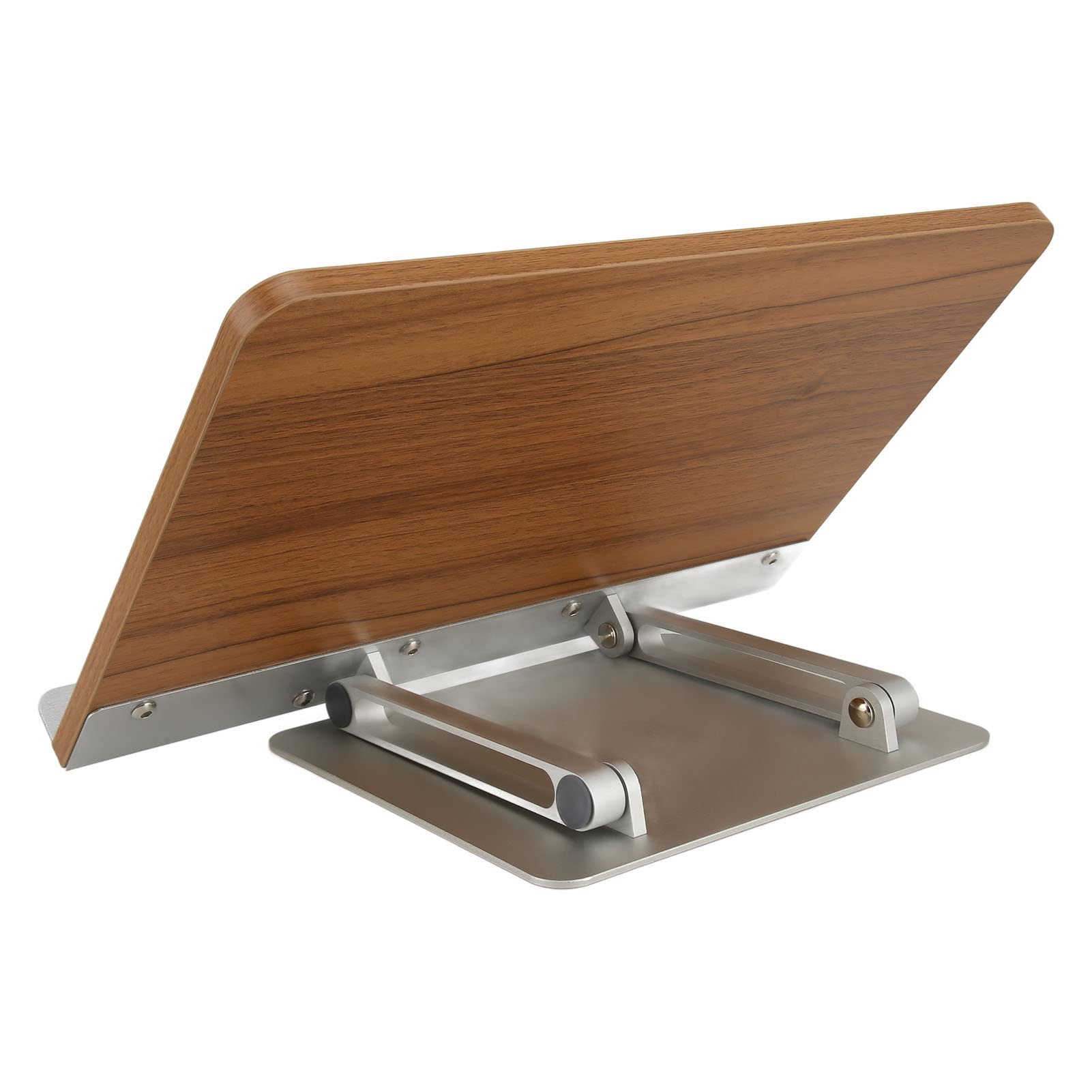 Soporte Ajustable para Libros para una Lectura Cómoda, Estante Plegable de Aleación de Aluminio para Estudiantes y Dispositivos Móviles