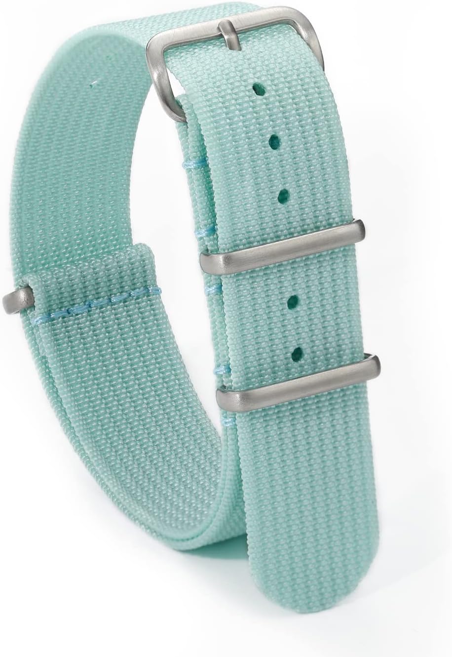 TACTICAL FROG Nylon Watch Straps - Waterproof Classic Military Watch Band with Stainless Steel Buckle for Men & Women - Choice of Color & Width - 18mm, 20mm, 22mm