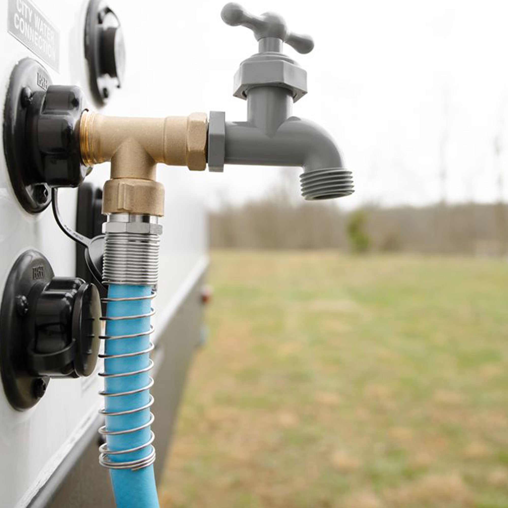 Camco EvoFlex 22597 - Tubo per acqua potabile da 1,5 cm, ideale per camper e marini, con design extra flessibile (22597), colore: Blu