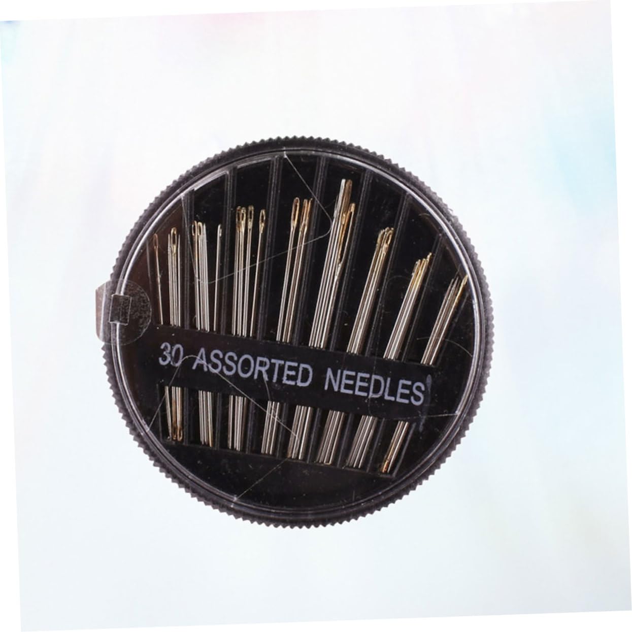 IWOWHERO DIY Sewing Needles 30pcs Stainless Steel Multi-Size Side Opening for Handmade Doll Making