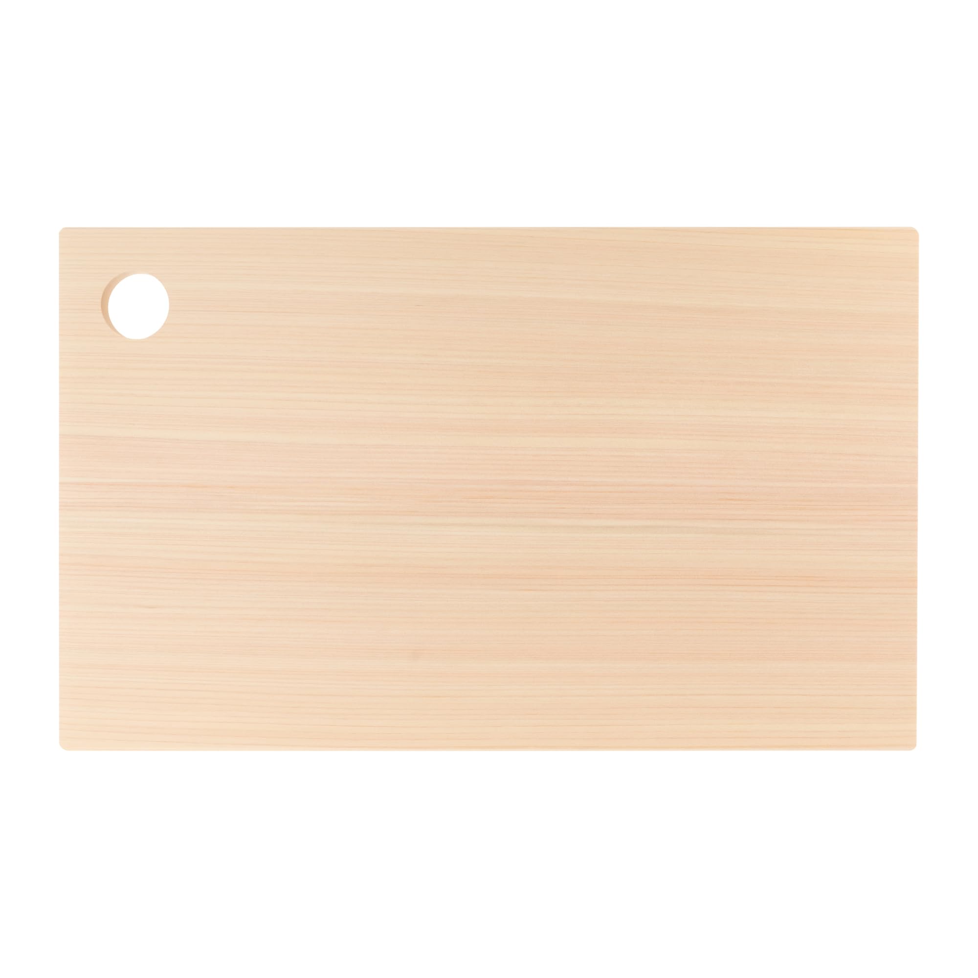 Umezawamokuzaikougeisya Cypress Cutting Board, 15.4 x 9.4 x 0.8 inches (39 x 24 x 2 cm)