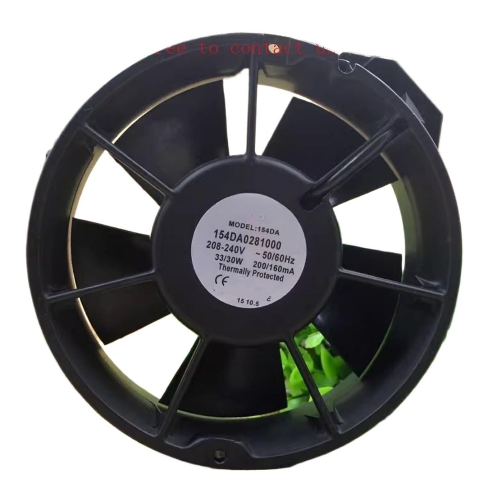 OKEWGHFL 154DA/028100 17250 208-240V 30/33W 17CM Cooling Fan