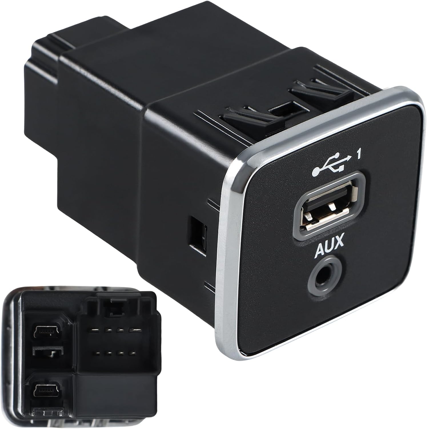 Amazon.com: KPALAG Front Center Console USB AUX Charging Port Socket ...