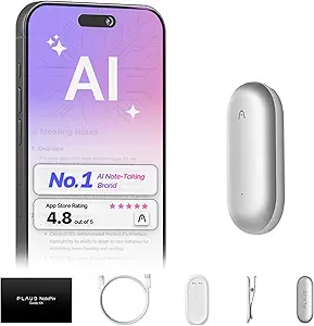 Plaud NotePin wearable AI device